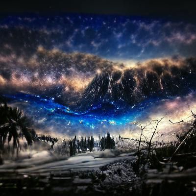 Starry Night Milky Way