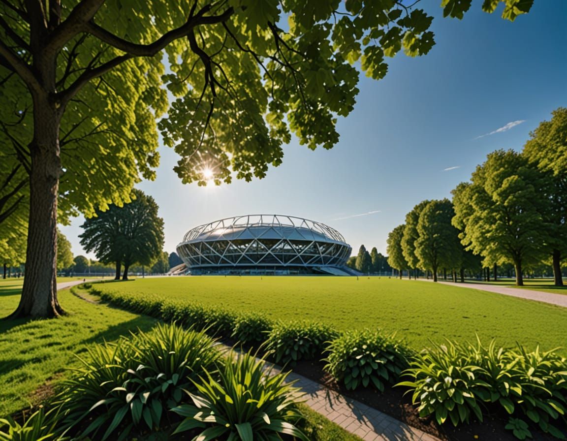 Olympic Stadium in Munich, Germany: Futuristic Architecture ...