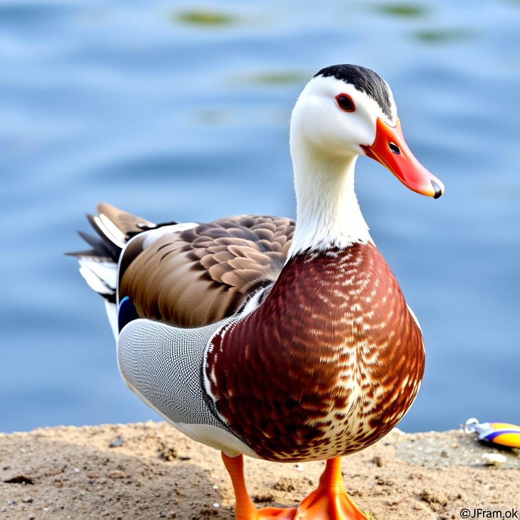 Gorgeous Duck Portrait