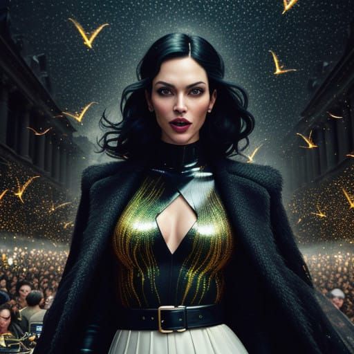 Surreal Heist Getaway in Hyper-Realistic Action Style