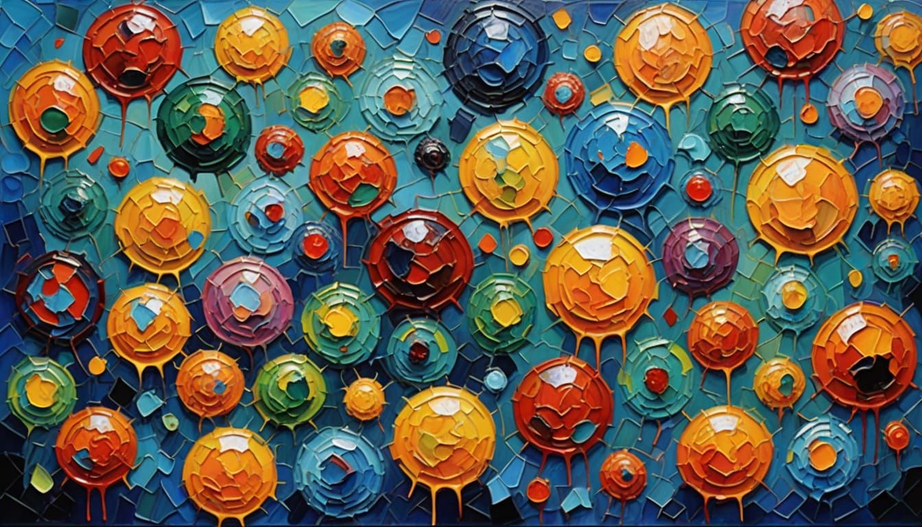 Expressive Oil Painting in Neo-Impressionism Style