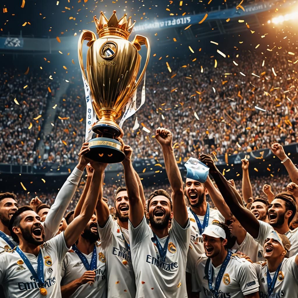 Real Madrid Victory: A Digital Matte Painting