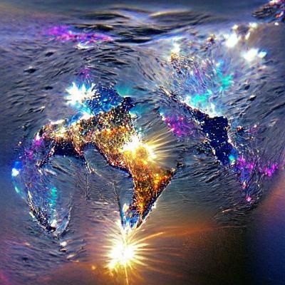 Abstract Cosmic Creation: Birth of a Universe