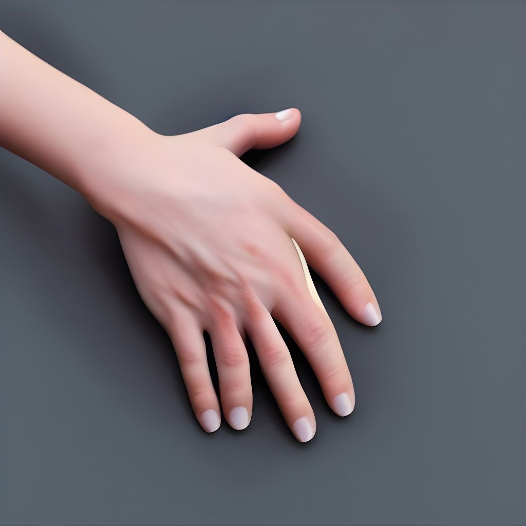 Detailed Image of a Human Hand