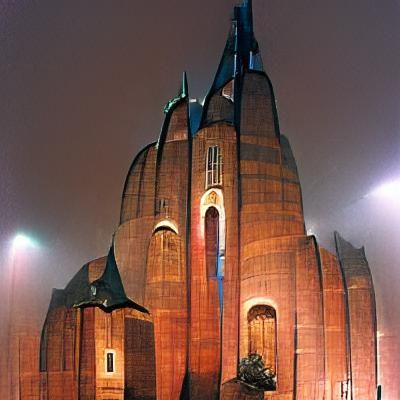 Majestic Cathedral: A Digital Rendering