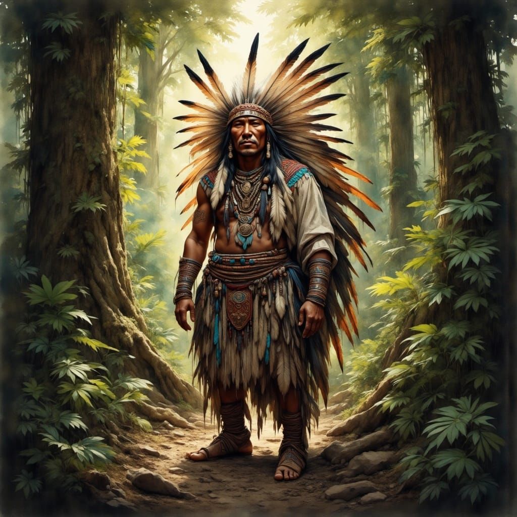 Rainforest shaman