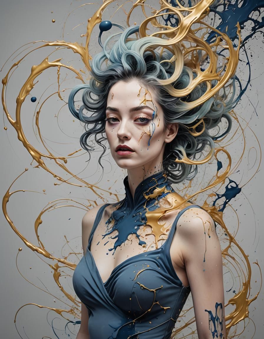 Explosive Chalk Art Photography in Surreal Style