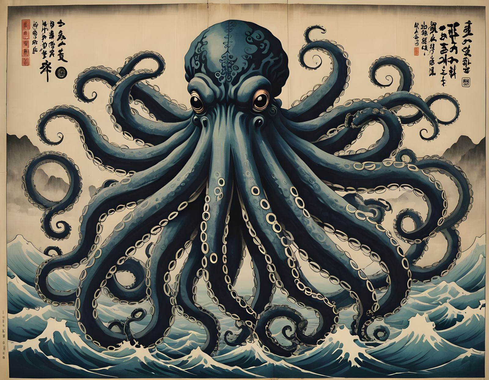 Akkorokamui: Gigantic Octopus Monster of Ainu Folklore