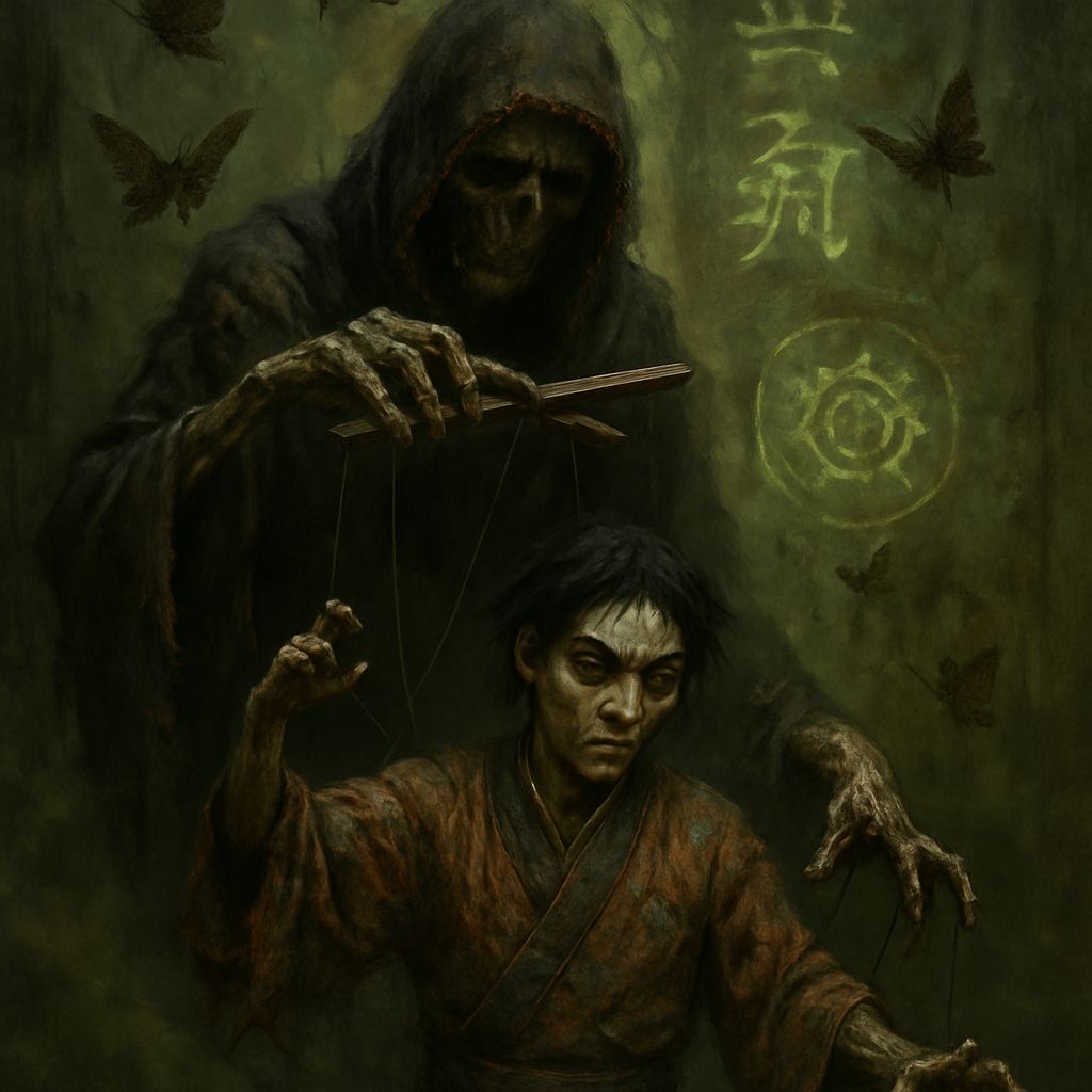 A Haunting Puppeteer Manipulates Marionettes in a Dark, Eldr...