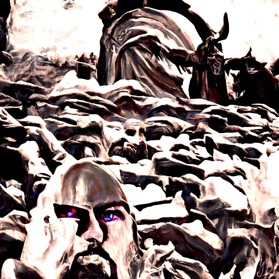 Dystopian Wasteland Proclamation in 3D