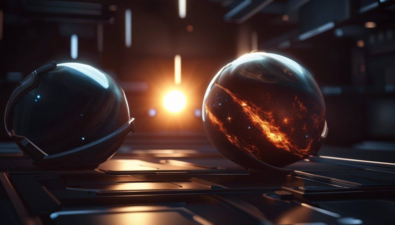 Sci-Fi Planet with Dynamic Lighting in 8k