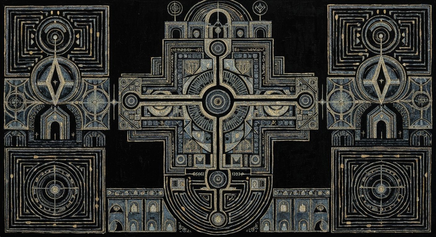 Intricate Silence: Symmetrical Painting in Lesage Style