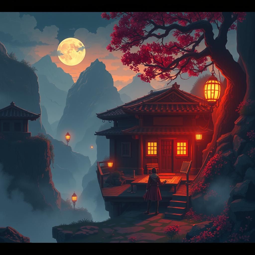 Hyperrealistic Pixel Art Fusion in Cinematic Style