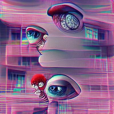 Abstract Image of Paranoia