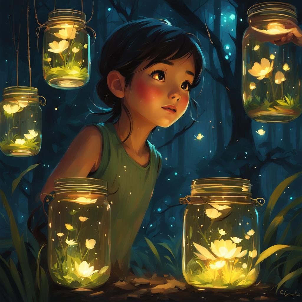 Fireflies in Jars
