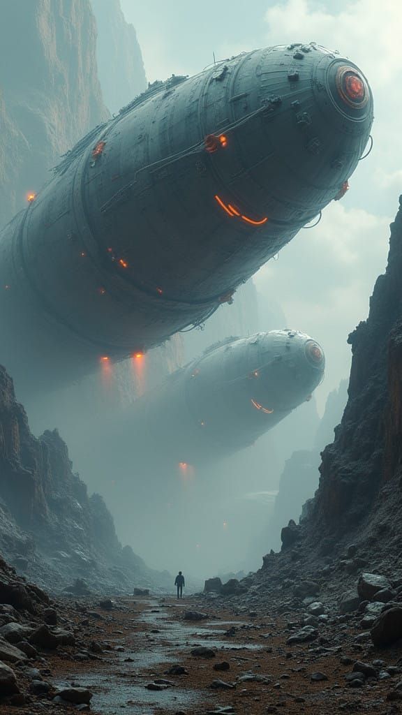 Apocalyptic Doom Descends on a Desolate Earthscape