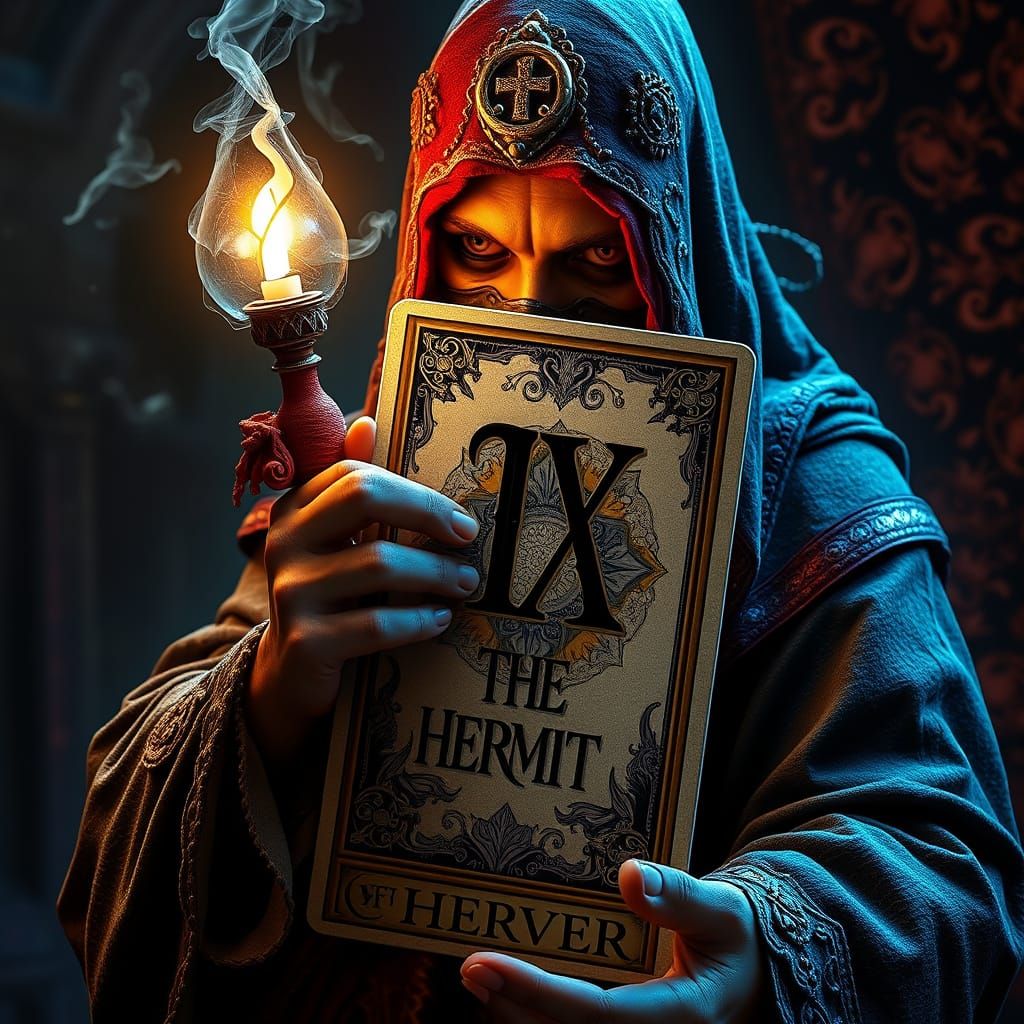 Gothic Tarot Card Deck Design in Michelangelo's Style