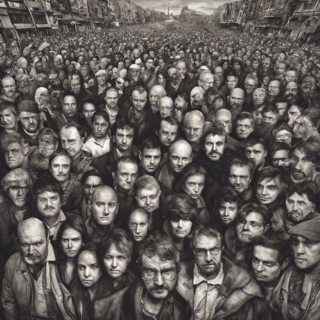 Society Fragmenting Under Mass Media Influence