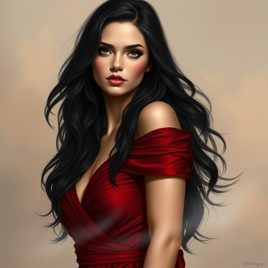 Ethereal Beauty in Dreamy Fantasy Style