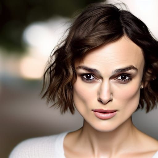 Woman with Pixie Cut in Professional Photo