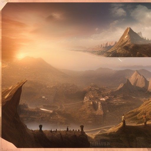 Detailed Matte Painting: Way to Fall