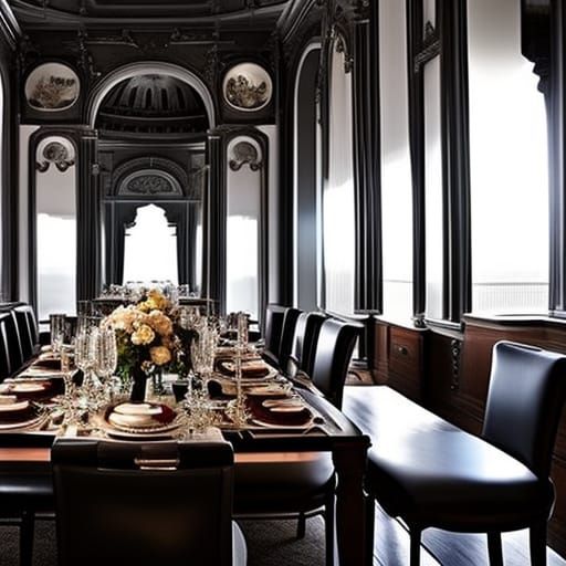 Hyperrealistic Dinner in High Definition