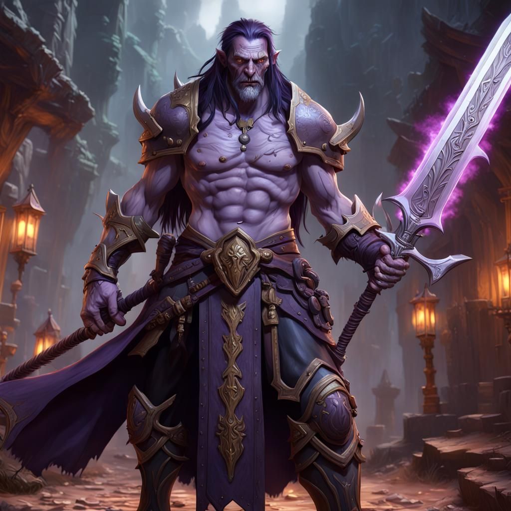 Great sword-wielding undead warrior.