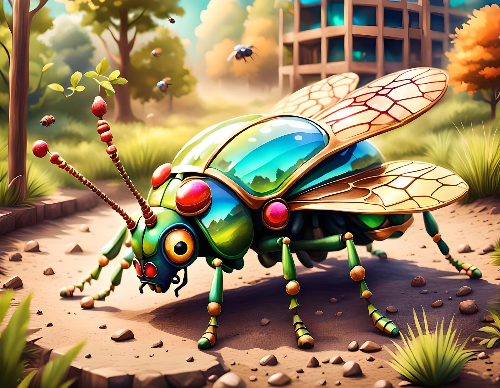 Fantasy creature Insect