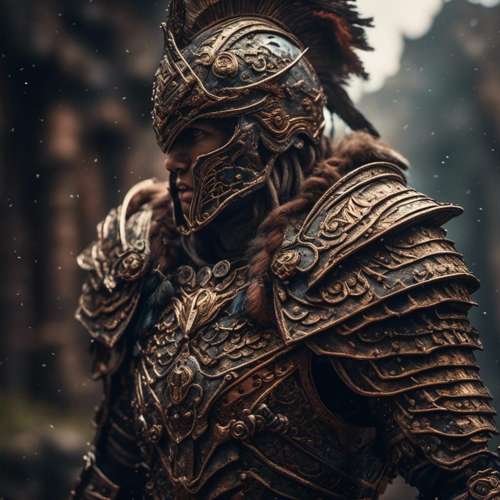 Warrior Titan in Full Body Armor