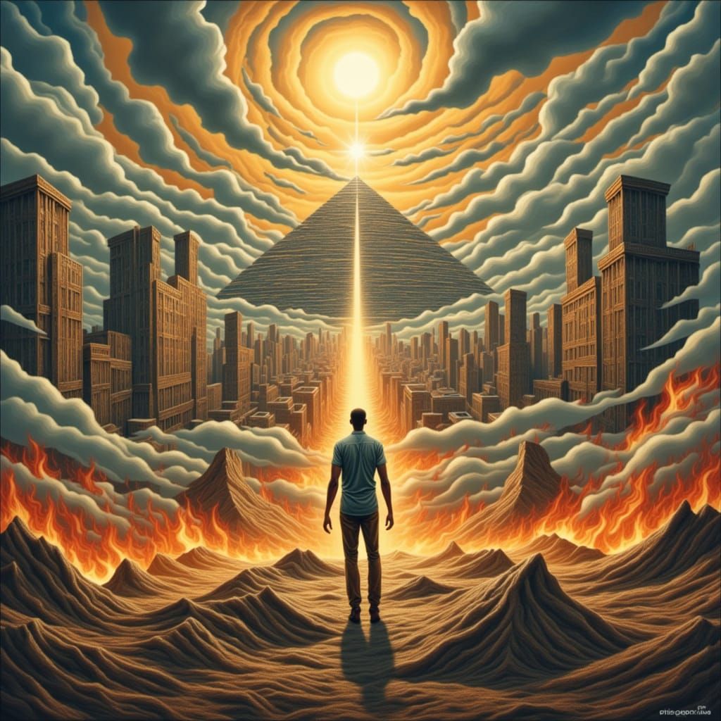 Surreal Landscape of Unity and Diversity