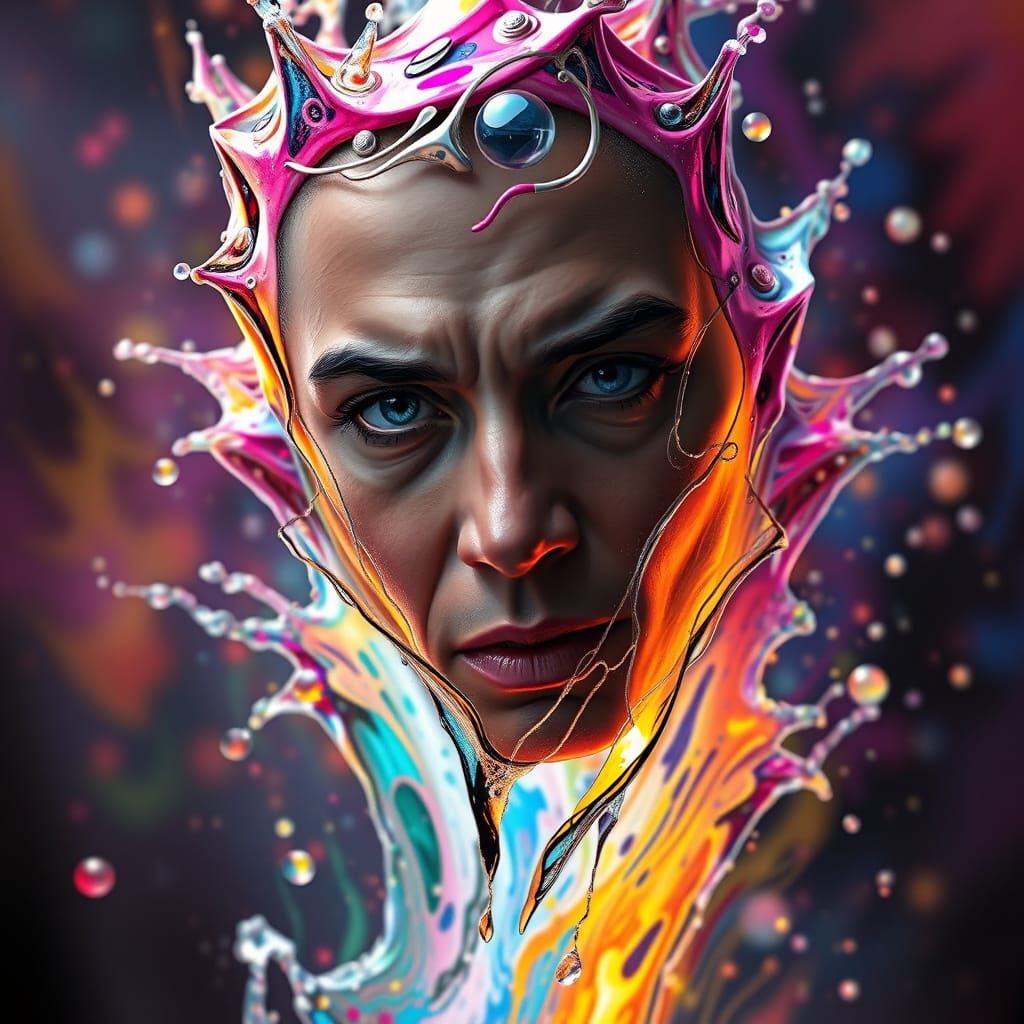 Dramatic Hyperrealistic Concept Art with Vivid Colors