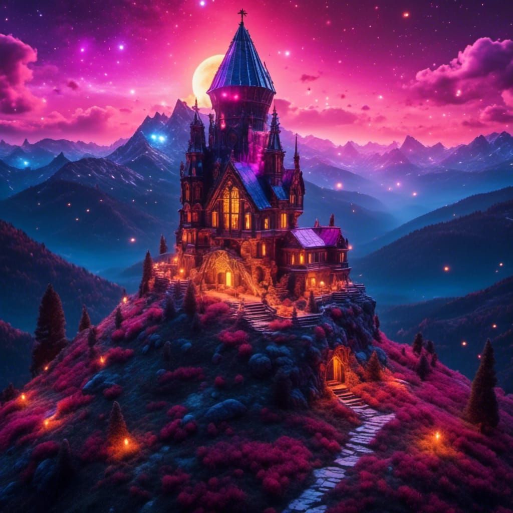 Flashy Fairies in Dark Fantasy Art Style