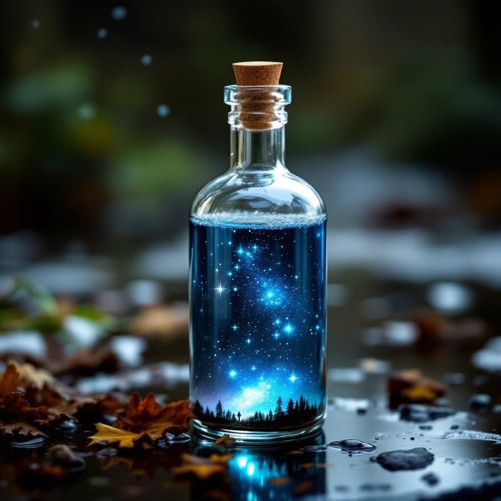 Witch's Apothecary Bottle of Seasons