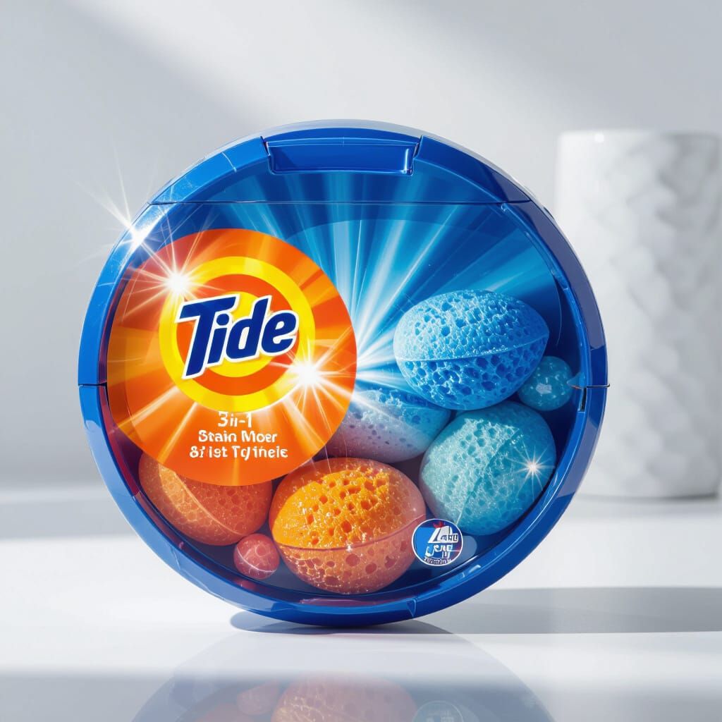 Tide Pods: Innovative 3-in-1 Laundry Solution