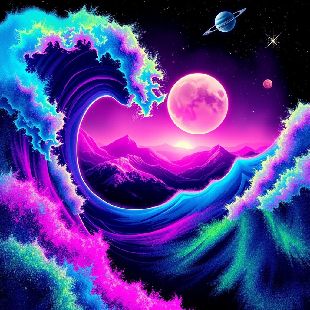 Electric Dreams in Cosmic Waves