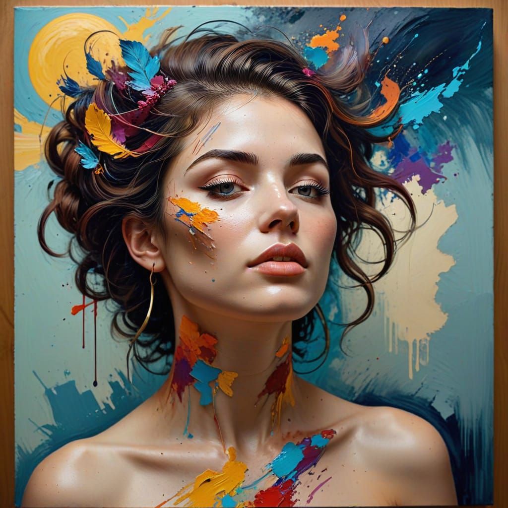 Art Transcends Everything: A Conceptual AI Creation