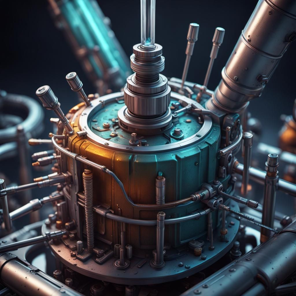 Surreal Sports Doping in Detailed Matte Painting