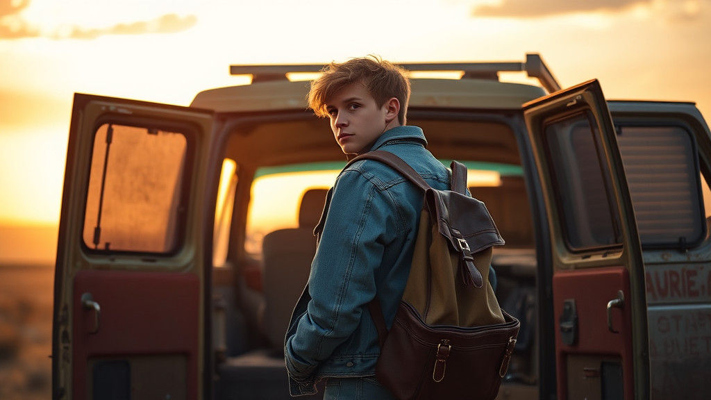 Golden Hour Driver with Pandora's Box: Splash Art