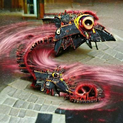 Sinister Warp Daemon from a Grimdark Future