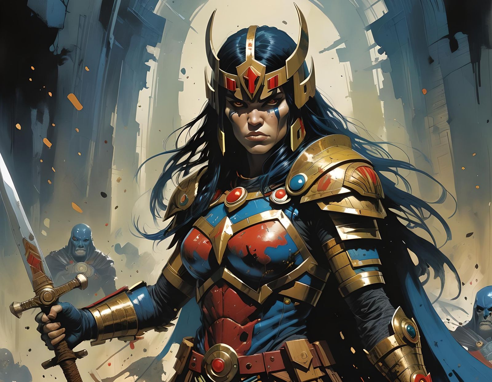 Big Barda, Leader of the Female Furies