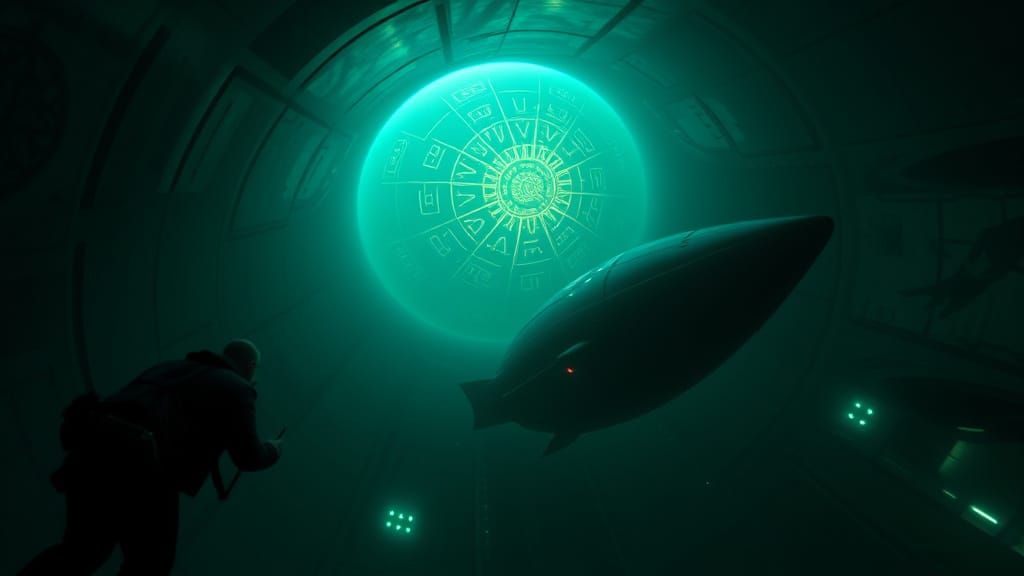 Men in Black Discover Alien Structure in Mariana Trench