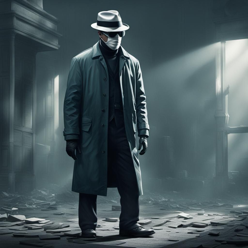 Conceptual Invisible Man Artwork