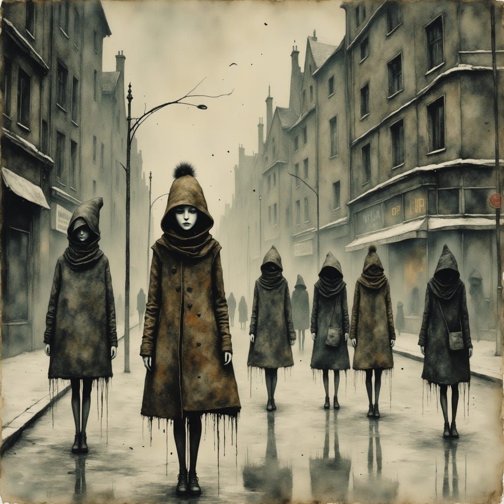 Winter Walk in Berlin: Atmospheric Snowscape