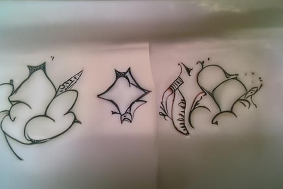 Classic Tattoo Flash Sheet Design