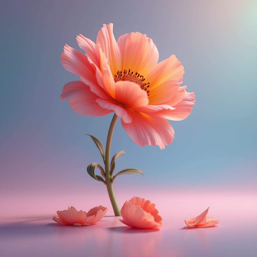 Vibrant Flower of Resilience