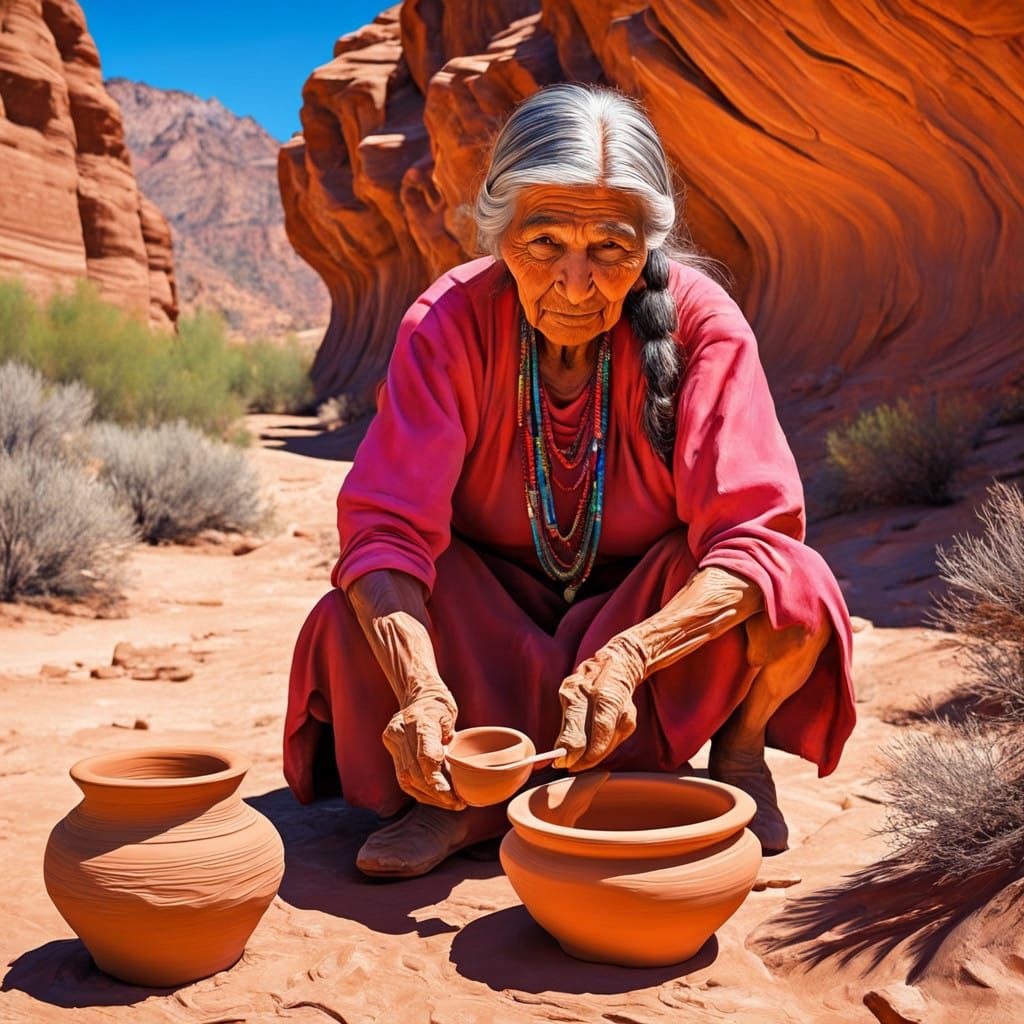 Pottery Made From the Earth with Loving Hands