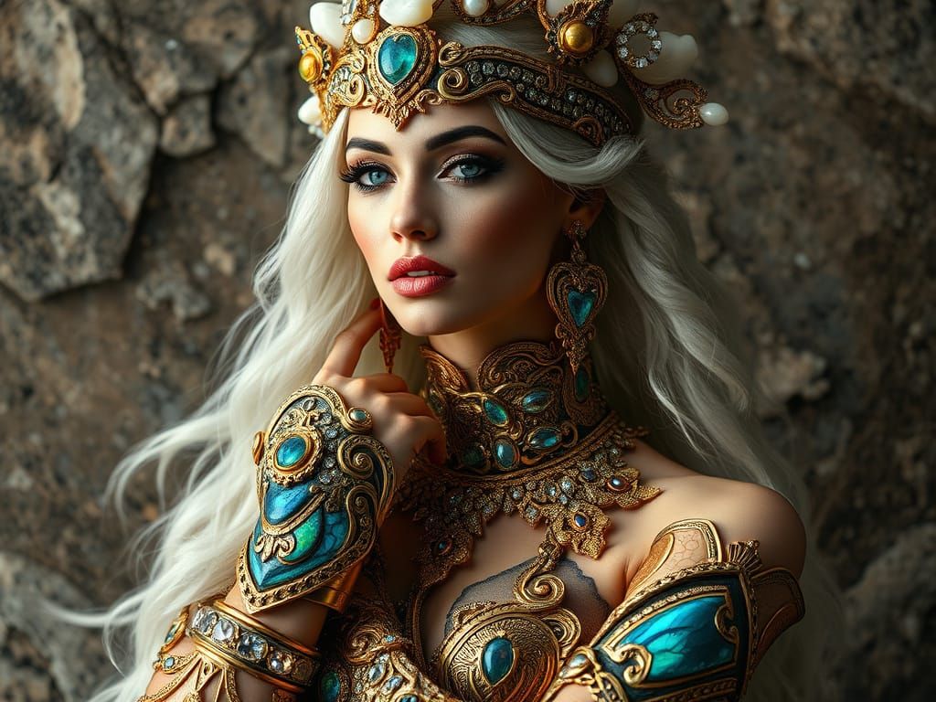 Luxury Goddess in Hyper-Realistic 8K