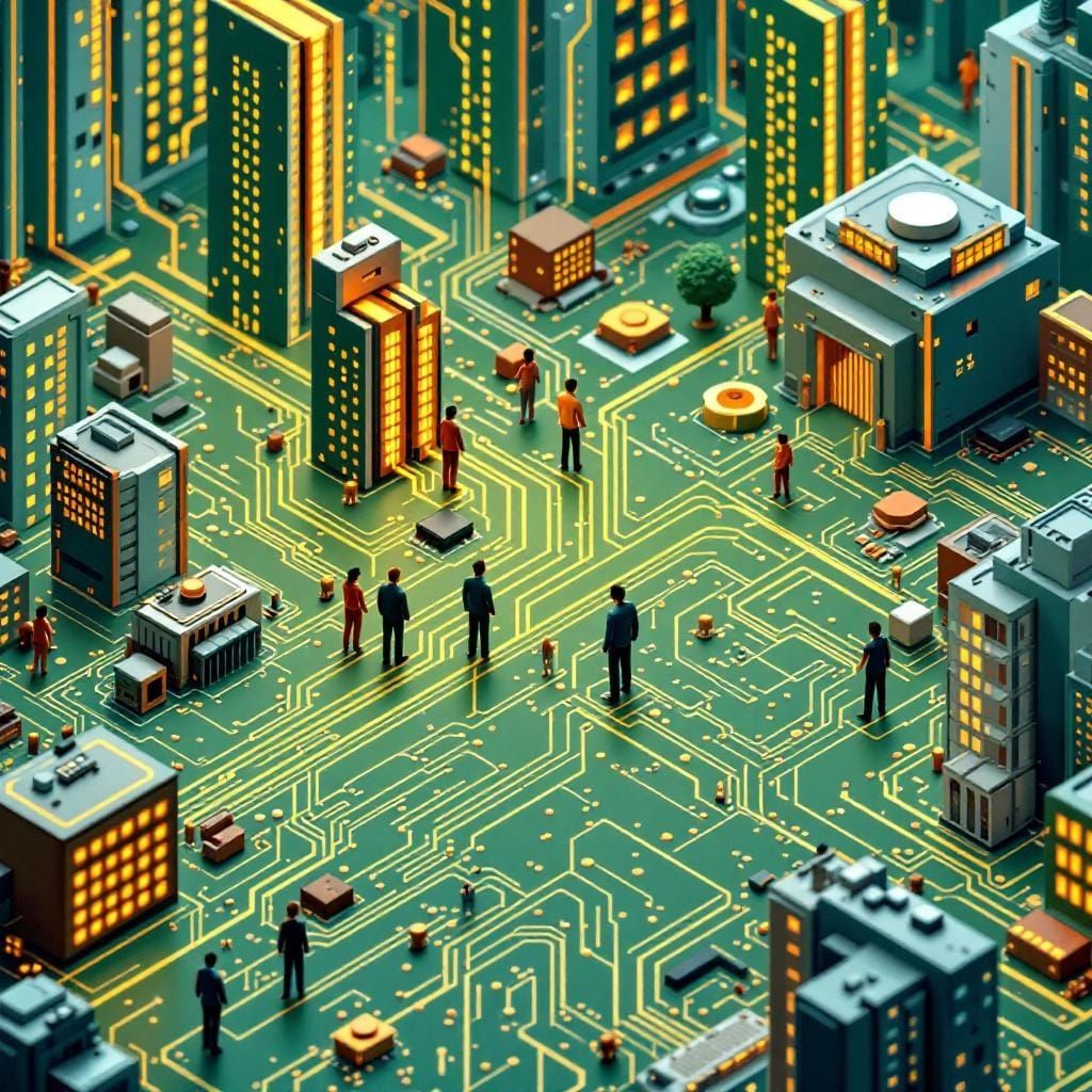 living in a computer