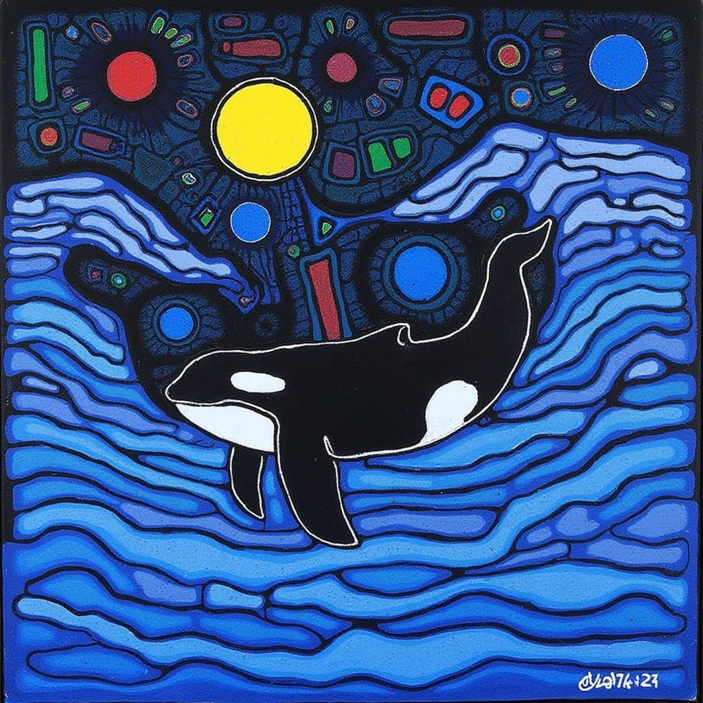 Orca Rides a Tidal Wave Through Space
