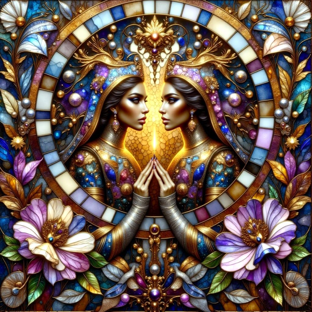 Love's Gentle Glow in a Winter's Night